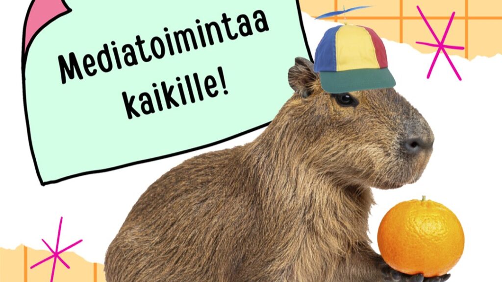 Mediatoimintaa kaikille -hankkeen kuvituskuva